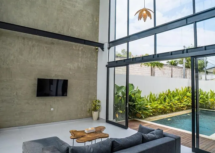 White Light 3br Pool With Rooftop By Bali Bliss Ferienhaus Regierungsbezirk Badung