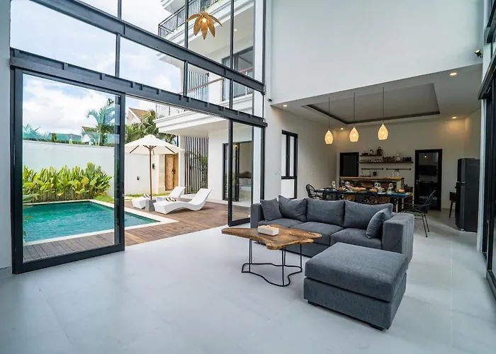 Ferienhaus White Light 3br Pool With Rooftop By Bali Bliss Regierungsbezirk Badung